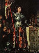 Jean Auguste Dominique Ingres Joan of Arc at the Coronation of Charles VII. oil painting reproduction